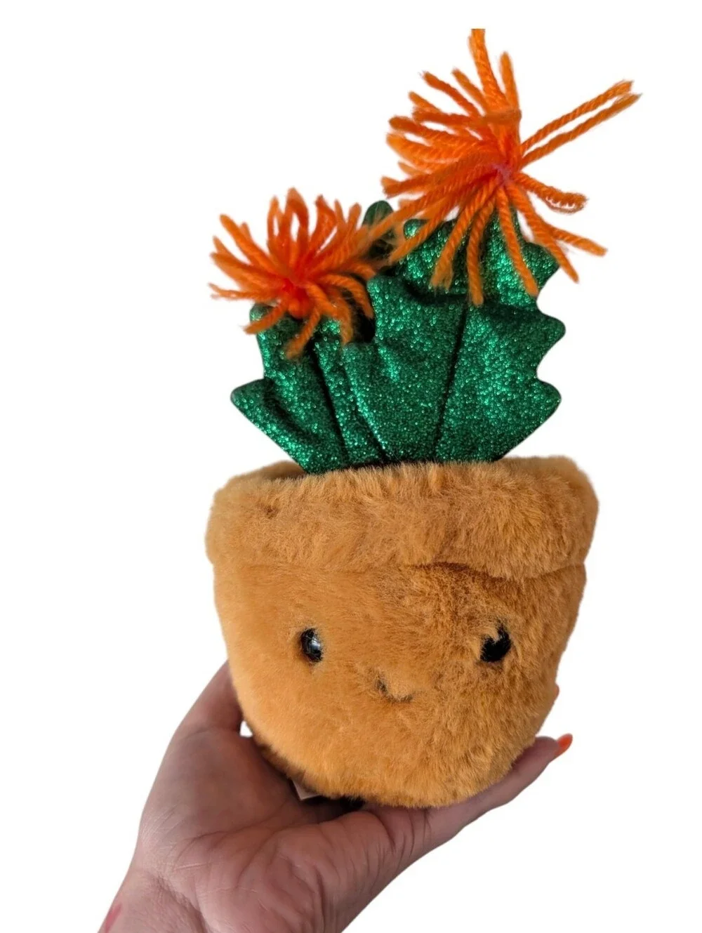 FAO Schwarz Sparklers Christmas Cactus Plant Plush